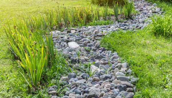 River Rock Garden Installation in Poughkeepsie