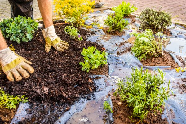 Mulch Fabric Installation in Poughkeepsie