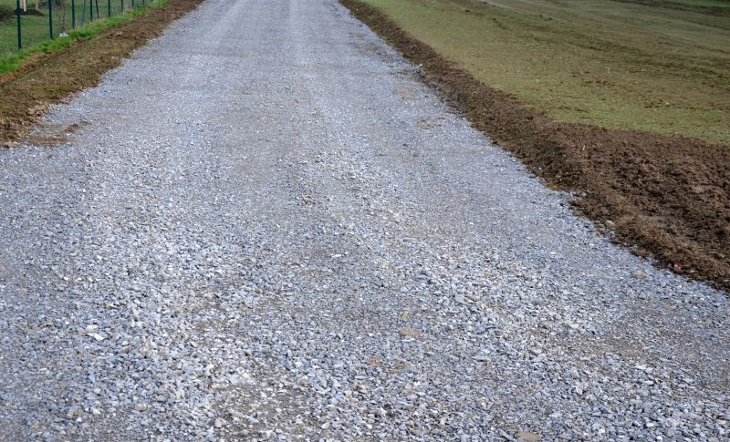 Decorative Gravel Installation